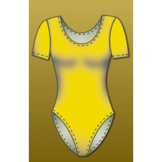 Gym-Dress kurzarm, Polyamid/Elasthan (Lycra) M hawaii